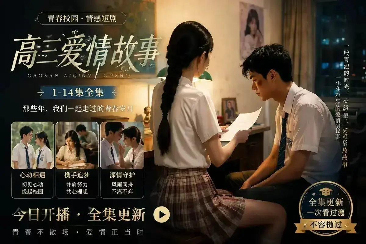 《B中爱情故事》AI短剧未删减完整版 - 误会篇4KHDR画质 - 百度网盘在线秒存高清观看 - 每集都戳心