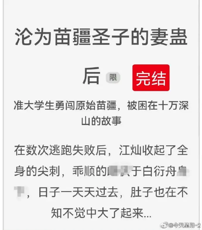 《沦为苗疆圣子的妻蛊后》全集txt下载-沦为苗疆圣子的妻蛊后免费阅读全文-完结版资源百度云在线阅读